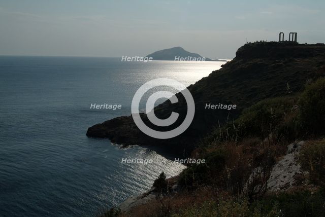 Sounion, Greece, 2003. Creator: Ethel Davies.