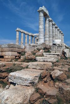 Sounion, Greece, 2003. Creator: Ethel Davies