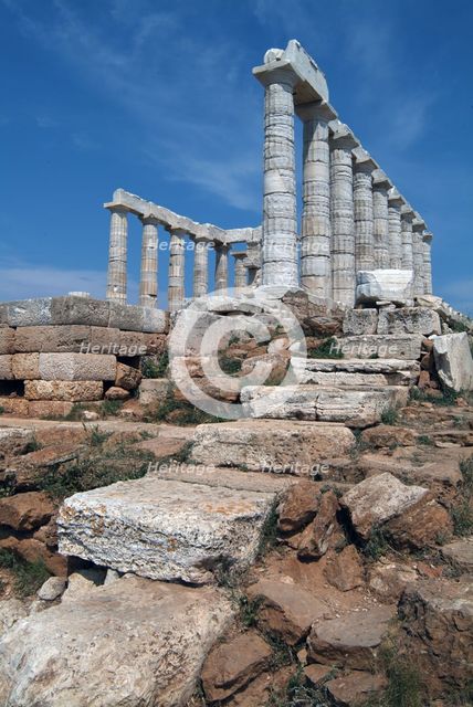 Sounion, Greece, 2003. Creator: Ethel Davies.