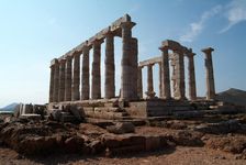 Sounion, Greece, 2003. Creator: Ethel Davies