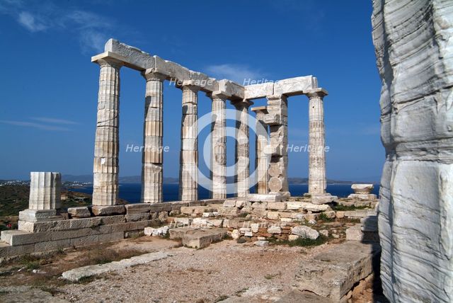 Sounion, Greece, 2003. Creator: Ethel Davies.