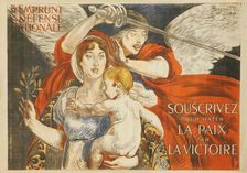 Souscrivez pour hater la Paix par la Victoire, 1917. Creator: Besnard; Paul-Albert (1849-1934)