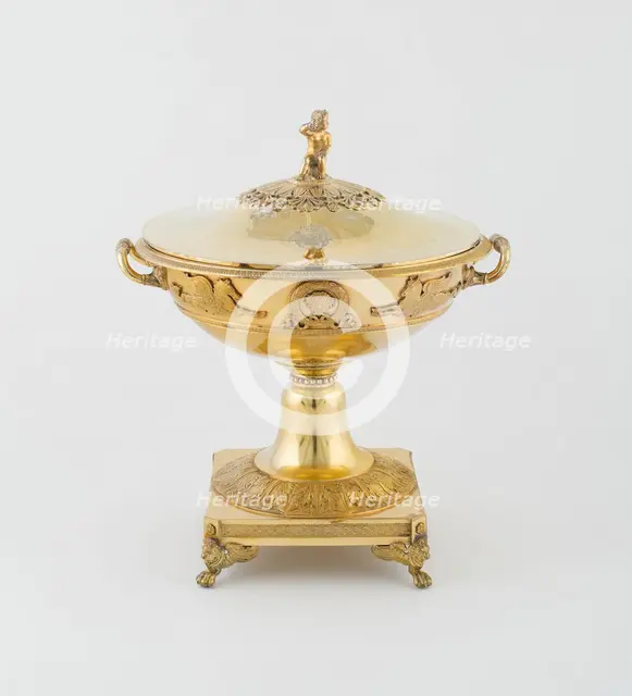 Soup Tureen, Paris, 1800/25. Creator: Martin-Guillaume Biennais.