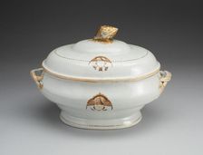 Soup Tureen with Cover, 1700/1800. Creator: Unknown