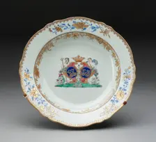 Soup Bowl, Jingdezhen, c. 1745. Creator: Jingdezhen Porcelain
