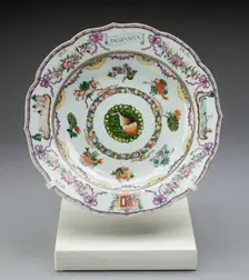 Soup Bowl, Jingdezhen, c. 1765. Creator: Jingdezhen Porcelain