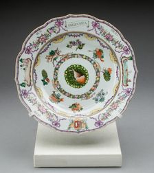 Soup Bowl, Jingdezhen, c. 1765. Creator: Jingdezhen Porcelain