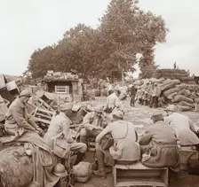 Soup, Genicourt, northern France, c1914-c1918