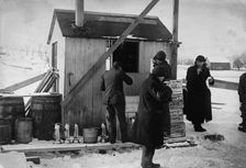 Soup-house for ice-cutters, between c1910 and c1915. Creator: Bain News Service