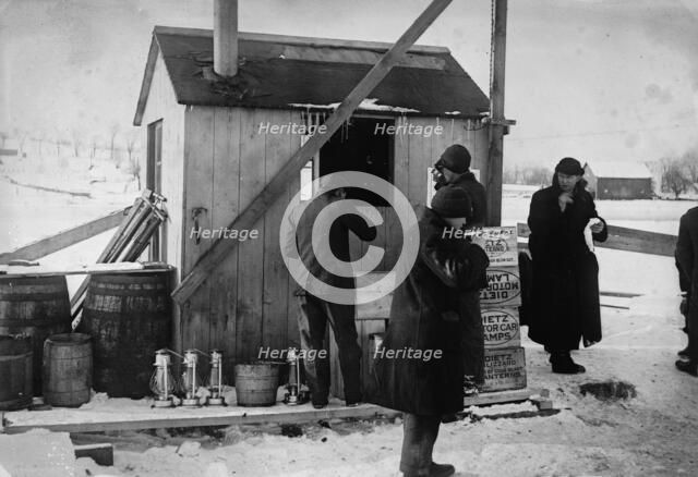 Soup-house for ice-cutters, between c1910 and c1915. Creator: Bain News Service.