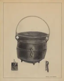 Soup Pot, c. 1936. Creator: Francis Law Durand