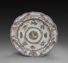 Soup Plate, 1760-1770. Creator: Unknown