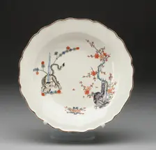 Soup Plate, Worcester, c. 1770. Creator: Royal Worcester