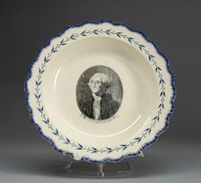 Soup Plate, c. 1790. Creator: Unknown