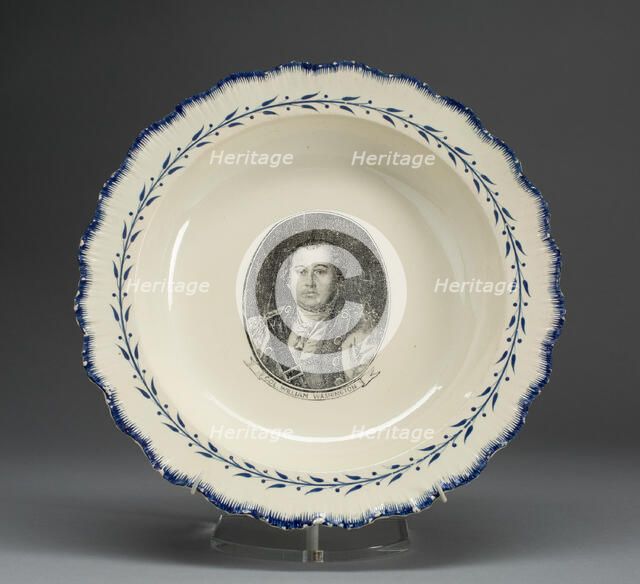 Soup Plate, c. 1790. Creator: Unknown.