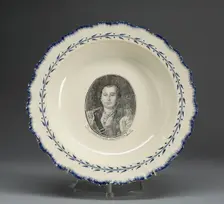 Soup Plate, c. 1790. Creator: Unknown
