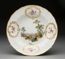 Soup Plate, Meissen, 1763/74. Creator: Meissen Porcelain
