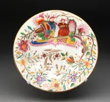 Soup Plate, Pinxton, c. 1800. Creator: Pinxton Porcelain Factory