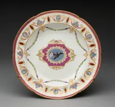 Soup Plate, Saint Petersburg, 1762/66. Creator: Russian Imperial Porcelain Factory