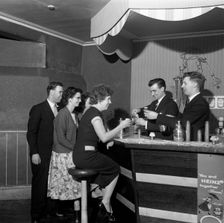 Soupa Dance sponsored by Heinz, Mexborough, South Yorkshire, 1959. Creator: Michael Walters