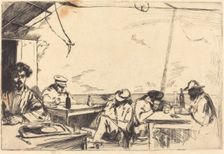 Soupe à Trois Sous, 1859. Creator: James Abbott McNeill Whistler