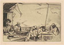 Soupe à Trois Sous, 1859. Creator: James Abbott McNeill Whistler
