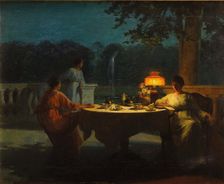 Souper on the terrace