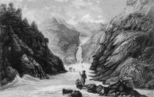 Source of the River Jumna 1845. Creator: Unknown