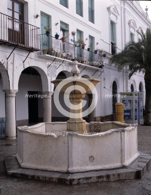 Source designed by the Painter Francisco de Zurbarán in front of the house where he had his studi…