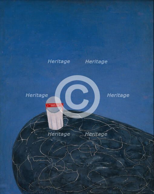 Soured milk, 1919. Artist: Sterenberg, David Petrovich (1881-1948)