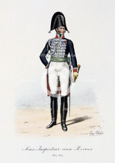 'Sous-Inspecteur aux Revues', 1814-17. Artist: Eugene Titeux