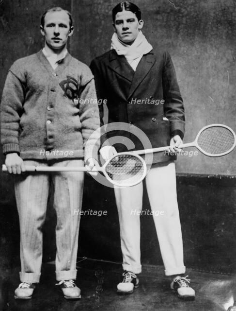 Soutar and Williams, tennis, between c1910 and c1915. Creator: Bain News Service.