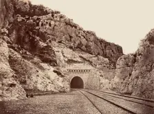 Souterrain de la Nerthe, ca. 1861. Creator: Edouard Baldus