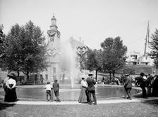 South Canal Park, Sault Ste. Marie, Mich., c1905. Creator: Unknown