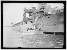South Carolina class battleship, either South Carolina or Michigan..., between 1913 and 1917. Creator: Harris & Ewing