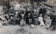 South Africa: members of an English geological party, 1905. Creator: Tempest Anderson