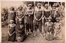 South Africa: a group of African women witch doctors, between 1800 and 1899. Creator: Unknown
