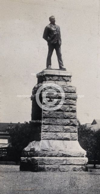 South Africa: a monument to Cecil Rhodes, 1905. Creator: Sir William Crookes.