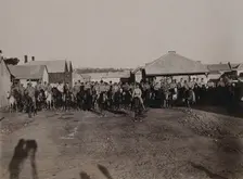 South Africa: the Bettington's Horse unit, 1896. Creator: Barnett