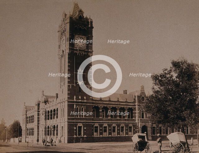 South Africa: the Clock Tower at Maritzburg, 1896. Creator: Unknown.
