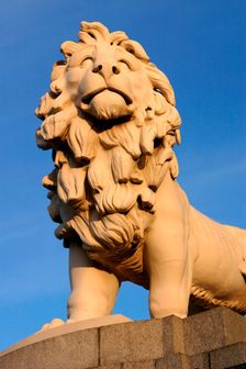 South Bank Lion, London. Creator: Peter Thompson