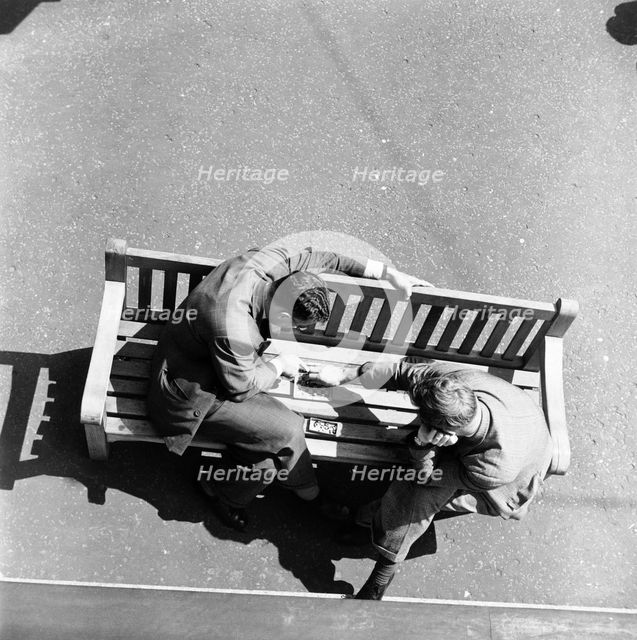 South Bank, London, 1956. Creator: Henry Grant.