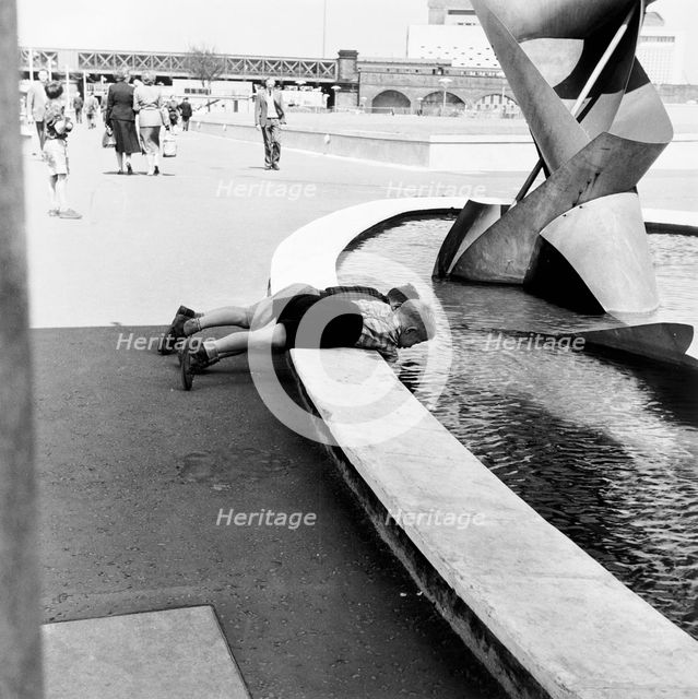 South Bank, London, 1956. Creator: Henry Grant.