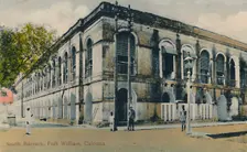 South Barrack, Fort William, Calcutta late 19th-early 20th century. Creator: Unknown