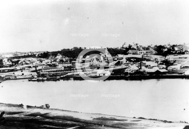 South Brisbane, 1871. Creator: Unknown.
