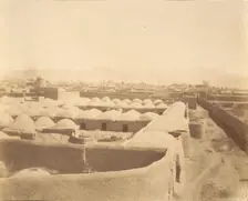 [South Gate of the Arq, Teheran, Iran], 1840s-60s. Creator: Luigi Pesce