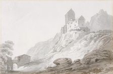 South Gate of Sargans, 1794-1797. Creators: JMW Turner, Thomas Girtin