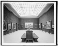South gallery, Toledo Museum of Art, c.between 1910 and 1920. Creator: Unknown