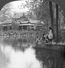 South Garden Palace in Fort, Mandalay, Burma, 1908. Artist: Stereo Travel Co