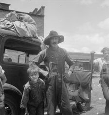South Georgia tobacco sharecropper in town for auction, Douglas, Georgia, 1938. Creator: Dorothea Lange